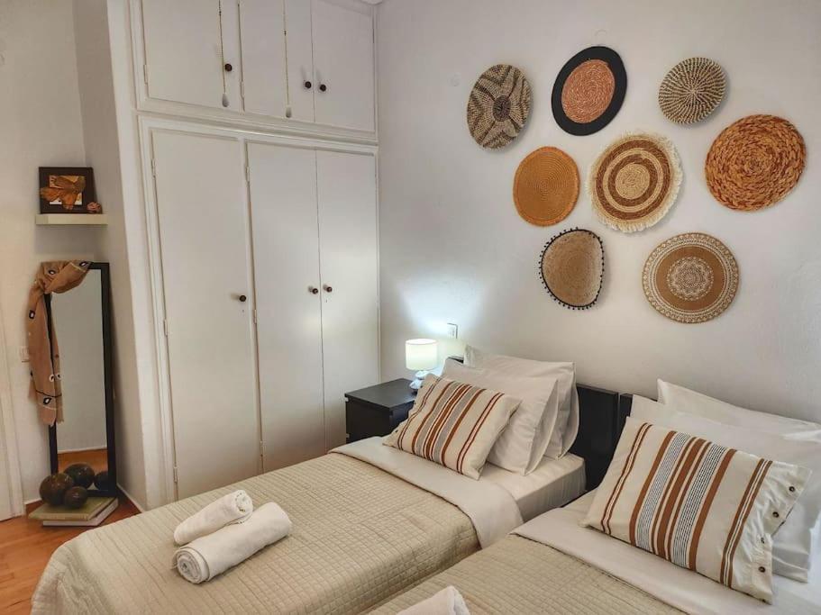 Ilyssos - Boho Stylish Apt- Hilton Area Athene